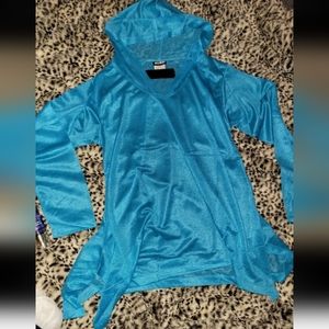 Sheer swim suit cover